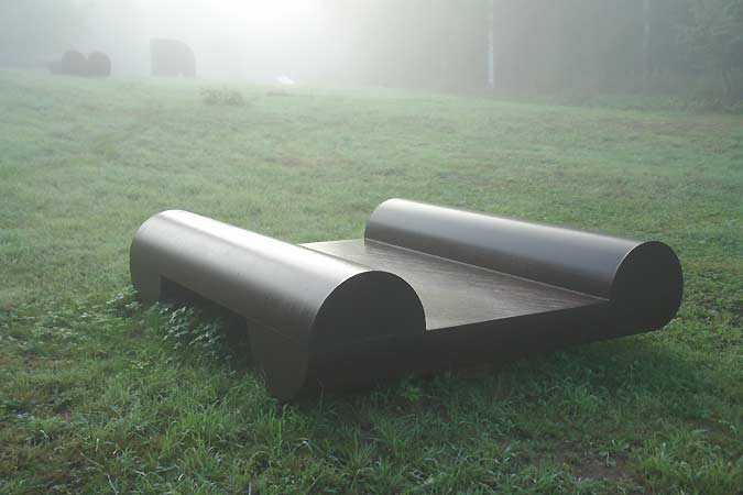 cor-ten steel sculpture - sculptures in the sculpture park, Open Air Museum POAM